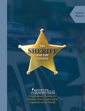 Load image into Gallery viewer, The Sheriff and The Citizen Instructor Materials