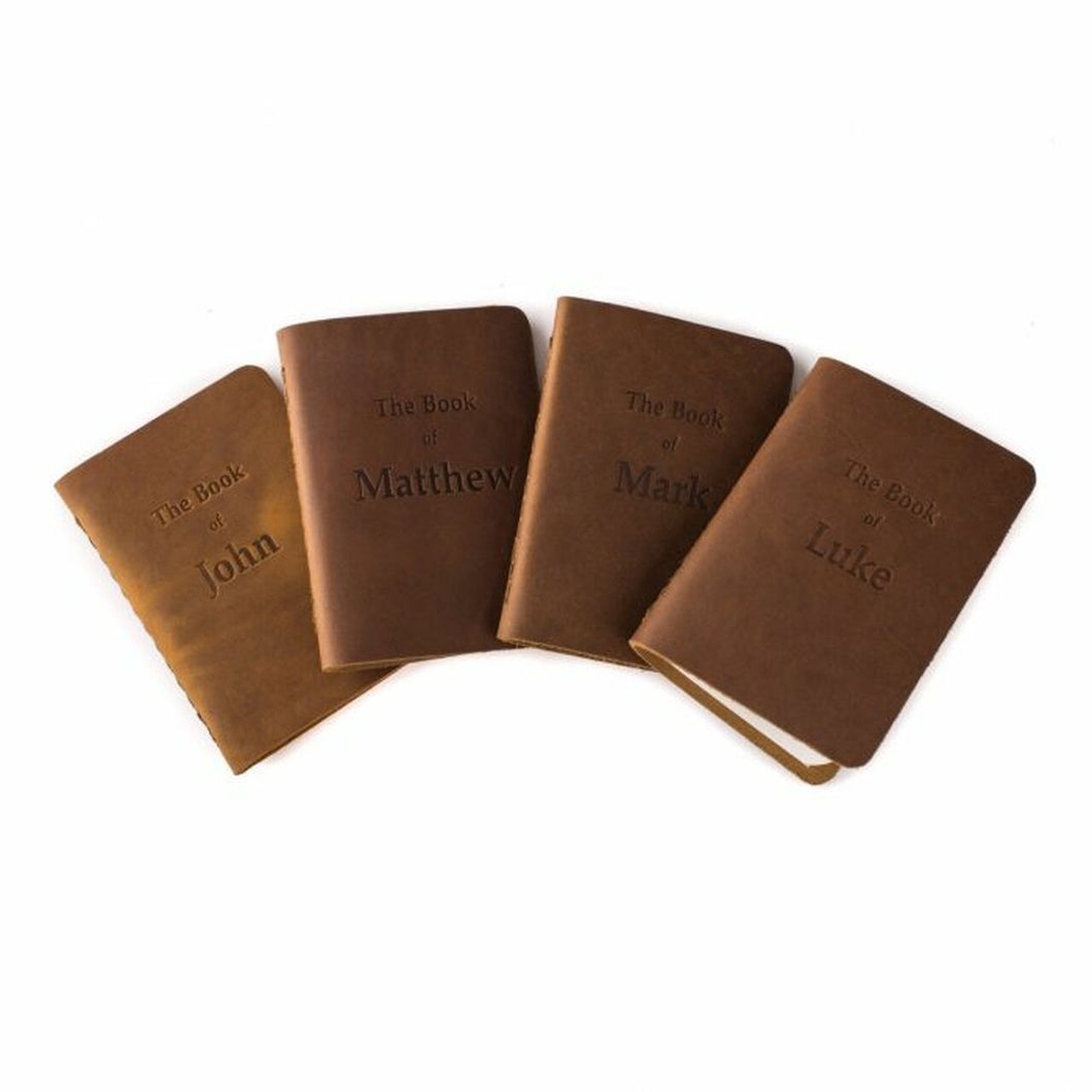 Leather Pocket Gospel Set