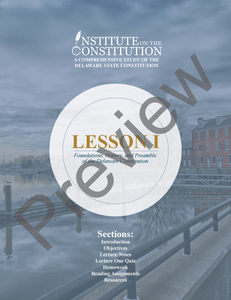 Delaware State Constitution Course