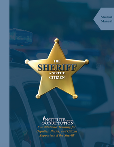 The Sheriff and The Citizen Instructor Materials