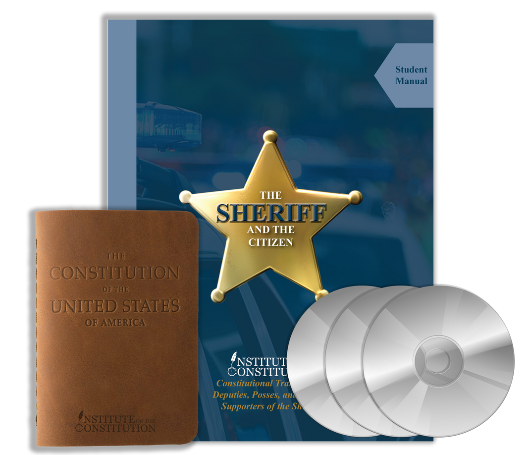The Sheriff and The Citizen Student Materials