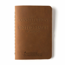 Load image into Gallery viewer, Leather Constitution Book
