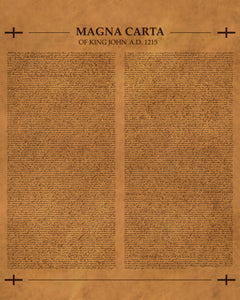 Leather Magna Carta
