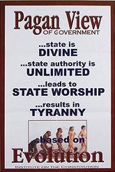 Pagan View of Government Poster